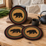 Wattsyn Bear Braided 8" Trivet Set of 3
