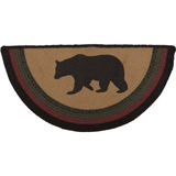 Wyatt Bear Half Circle Rug-Lange General Store