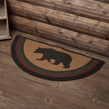 Wyatt Bear Half Circle Rug-Lange General Store