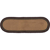 Wyatt Bear Oval Stair Tread Latex Rug-Lange General Store