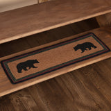 Wyatt Bear Rectangle Stair Tread Latex Rug-Lange General Store