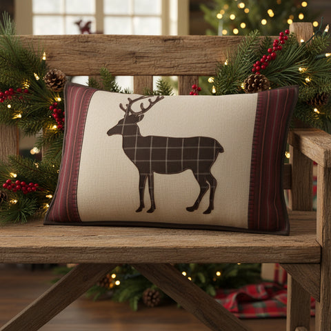 Wattsyn Deer Pillow-Lange General Store