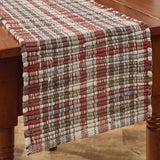 Weathered Barnboard Chindi Table Runner-Lange General Store