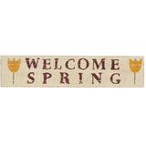 Welcome Spring Wooden Sign-Lange General Store