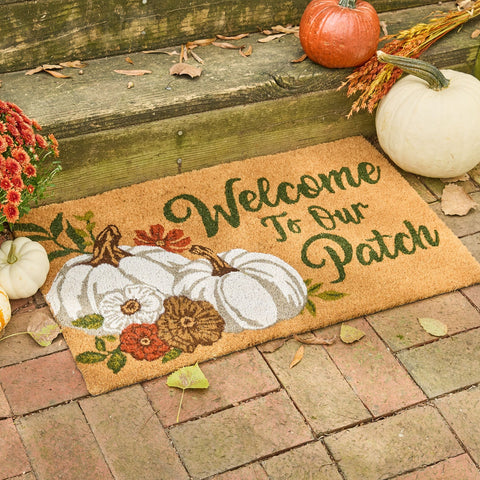 Welcome To Our Patch Doormat-Lange General Store