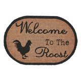 Down Home Welcome to the Roost Door Mat-Lange General Store