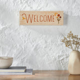 Welcome w/ Butterfly & Bee Wall Sign-Lange General Store