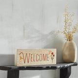 Welcome w/ Butterfly & Bee Wall Sign-Lange General Store