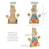 Whimsical Wooden Scarecrow-Lange General Store