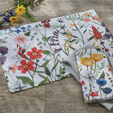 Wildflower Sketchbook Placemats-Lange General Store