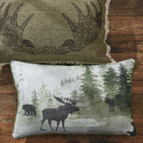 Wildlife Watercolor Pillow-Lange General Store