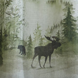 Wildlife Watercolor Valance-Lange General Store