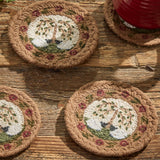 Willowton Braided Coaster Set-Lange General Store