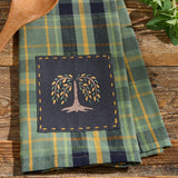 Willowton Patch Plaid Dishtowel-Lange General Store