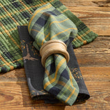 Willowton Plaid Napkins-Lange General Store