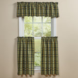 Willowton Plaid Valance-Lange General Store