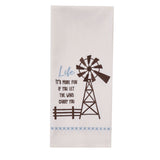 Windmill Farm Sentiment Dishtowels-Lange General Store