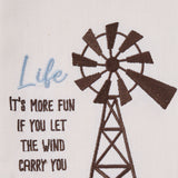 Windmill Farm Sentiment Dishtowels-Lange General Store