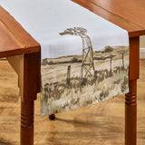 Windmill Farm Table Runner 54"