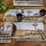 Windmill Farm Placemats Set of 4