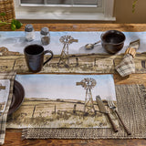 Windmill Farm Table Runner 36"