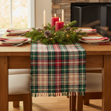Winter Spice Plaid Table Runners