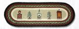 Winter Village Braided Table Runner-Lange General Store