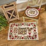 Wolden Manor Hooked Chair Pad-Lange General Store