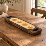 Four-wick candle lifestyle image