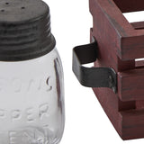 Wood Crate Salt & Pepper Shakers Set-Lange General Store