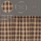 Woodland Brown Valance 72"