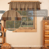 Woodsy Ridge Block Border Valance