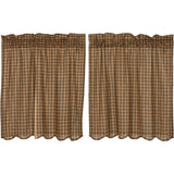 Cedar Ridge Tier Curtains-Lange General Store