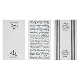 Words Of Faith Tea Towel Set of 3-Lange General Store