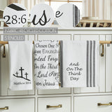 Words Of Faith Tea Towel Set of 3-Lange General Store