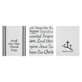 Words Of Faith Tea Towel Set of 3-Lange General Store