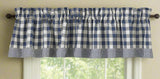 Yorktown Country Blue Valance-Lange General Store