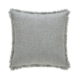 Yuletide Burlap Dove Grey Snowflake Let It Snow Pillow-Lange General Store