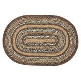 Espresso Collection Braided Rugs - Oval-Lange General Store